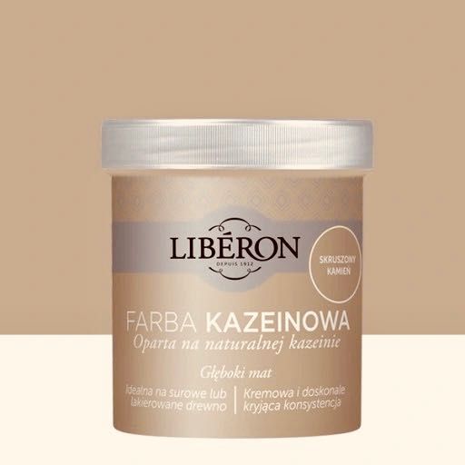 LIBERON Farba Kazeinowa 0,5L Skruszony KamieŃ