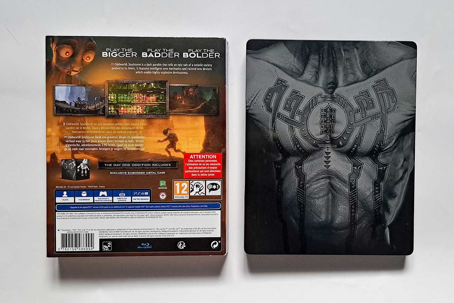 Gra PlayStation 4 PS4 Oddworld Soulstorm day one oddition steelbook