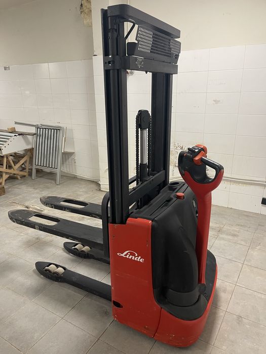 Paleciak elektryczny Linde L 12 z 2019 r 290 cm 1200 kg L12 sztaplarka