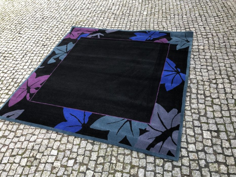 Nowy kaszmir dywan Art Deco Nepal 200x200cm