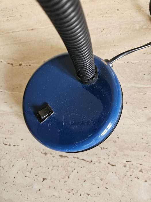 Lampka biurkowa granatowa