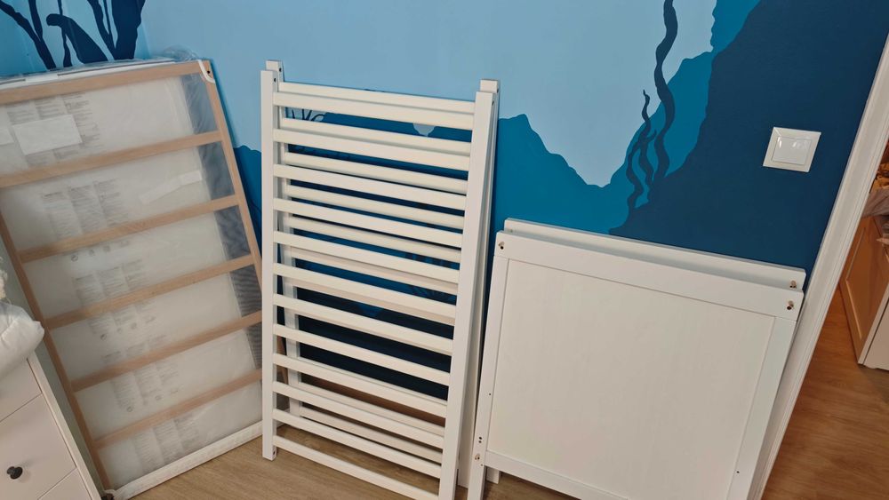 Berço + Colchão IKEA