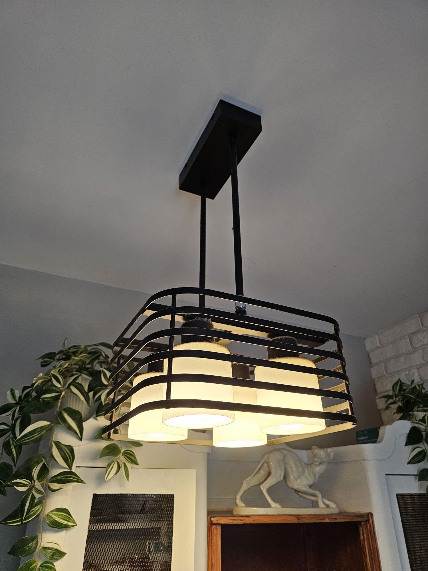 Lampa sufitowa żyrandol styl loft