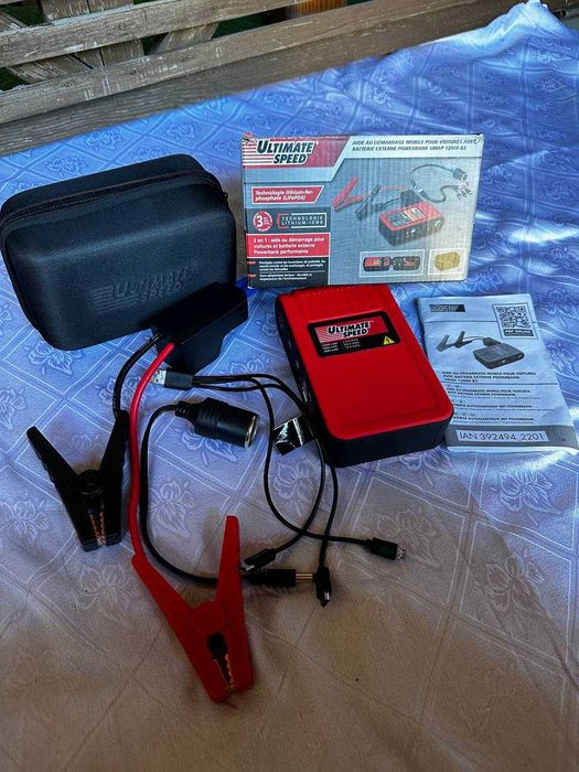 Пусковий пристрій , бустер, Power Bank Ultimate Speed UMAP 12000 B2