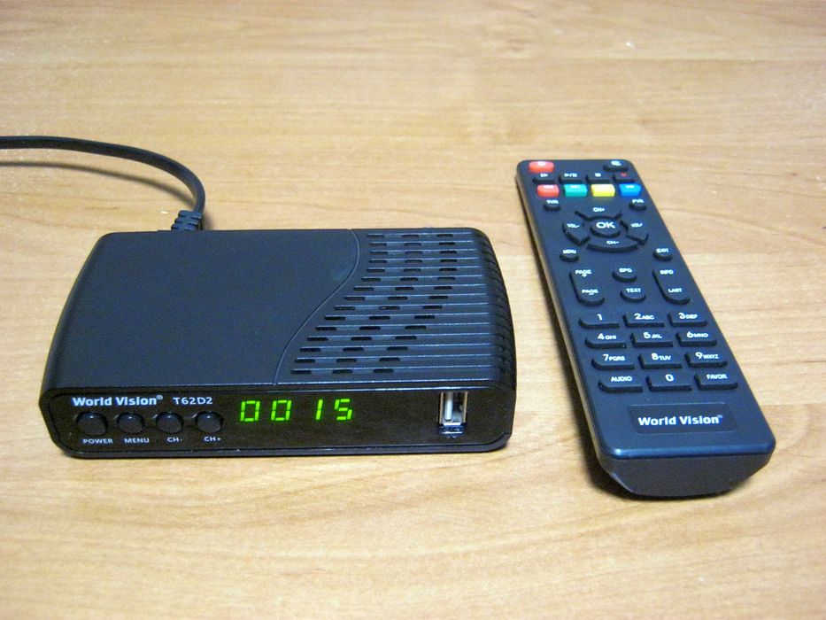 Т2 тюнер World Vision T62D2