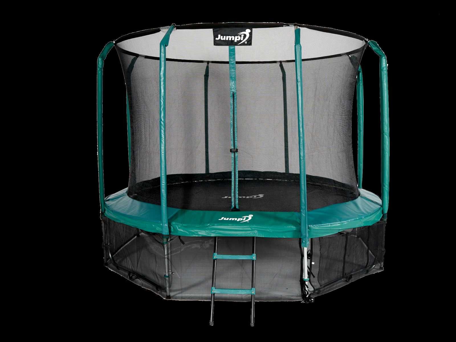 Trampolina Ogrodowa 374cm/12FT Maxy Comfort Z Wewnętrzną Siatką KOLORY