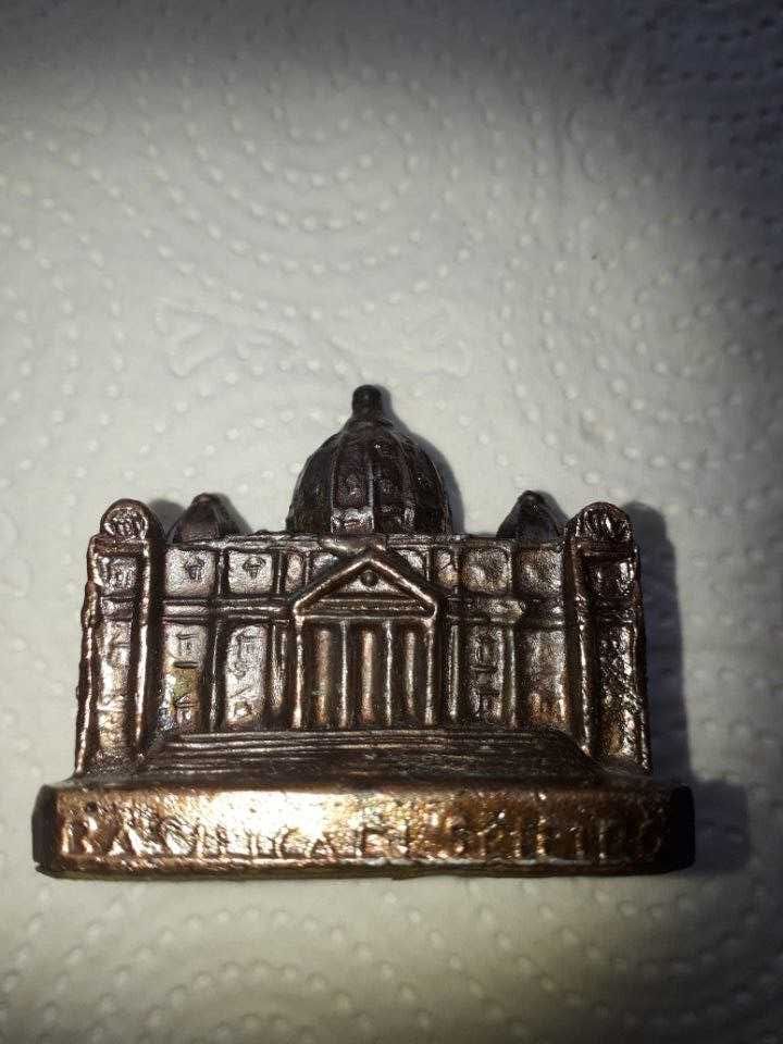 Katedra Notre Dame Miniatura z brązu