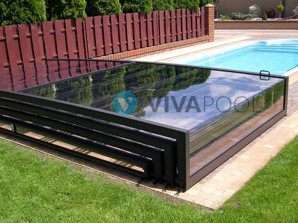 Zadaszenie basenowe niskie Prestige 8,69 x 4,75 x 0,8 | Vivapool