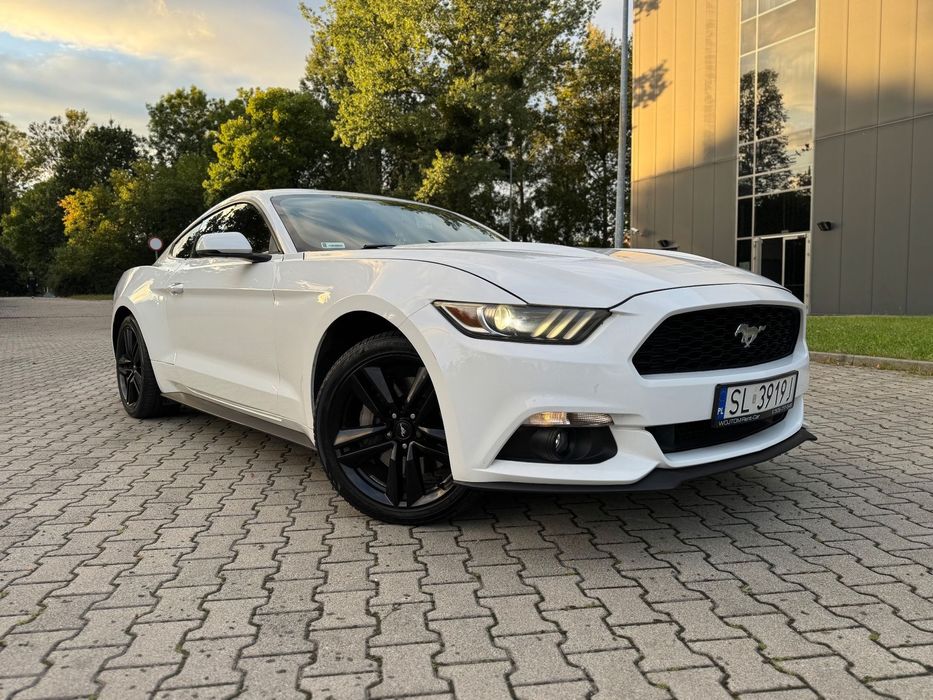 Ford Mustang Wersja Premium• Wentylowane Skóry• SYNC• Xenon• Kamera• Dotykowy ekran