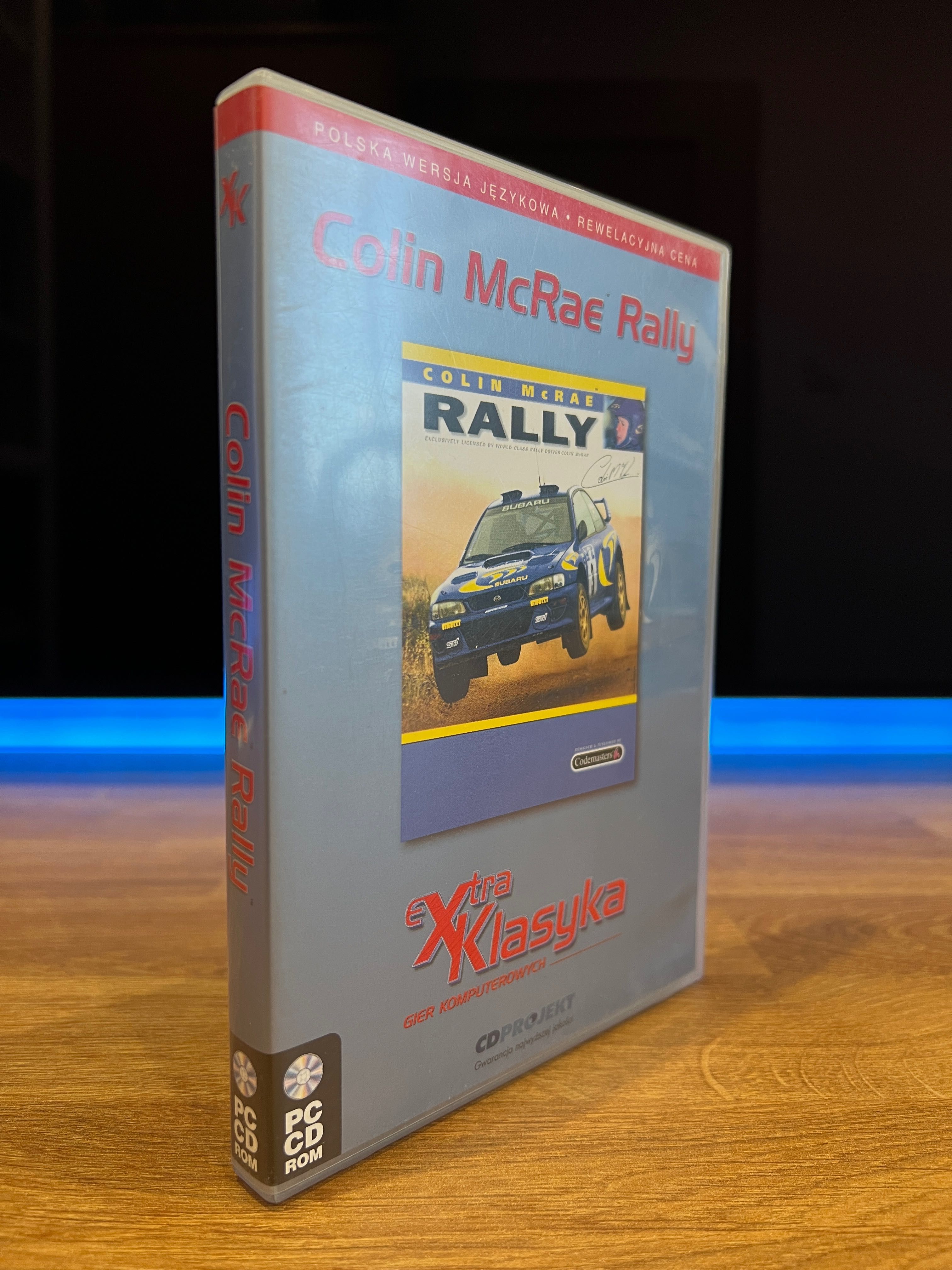 Colin McRae Rally 1 (PC PL 1998) BOX polskie wydanie eXtra Klasyka