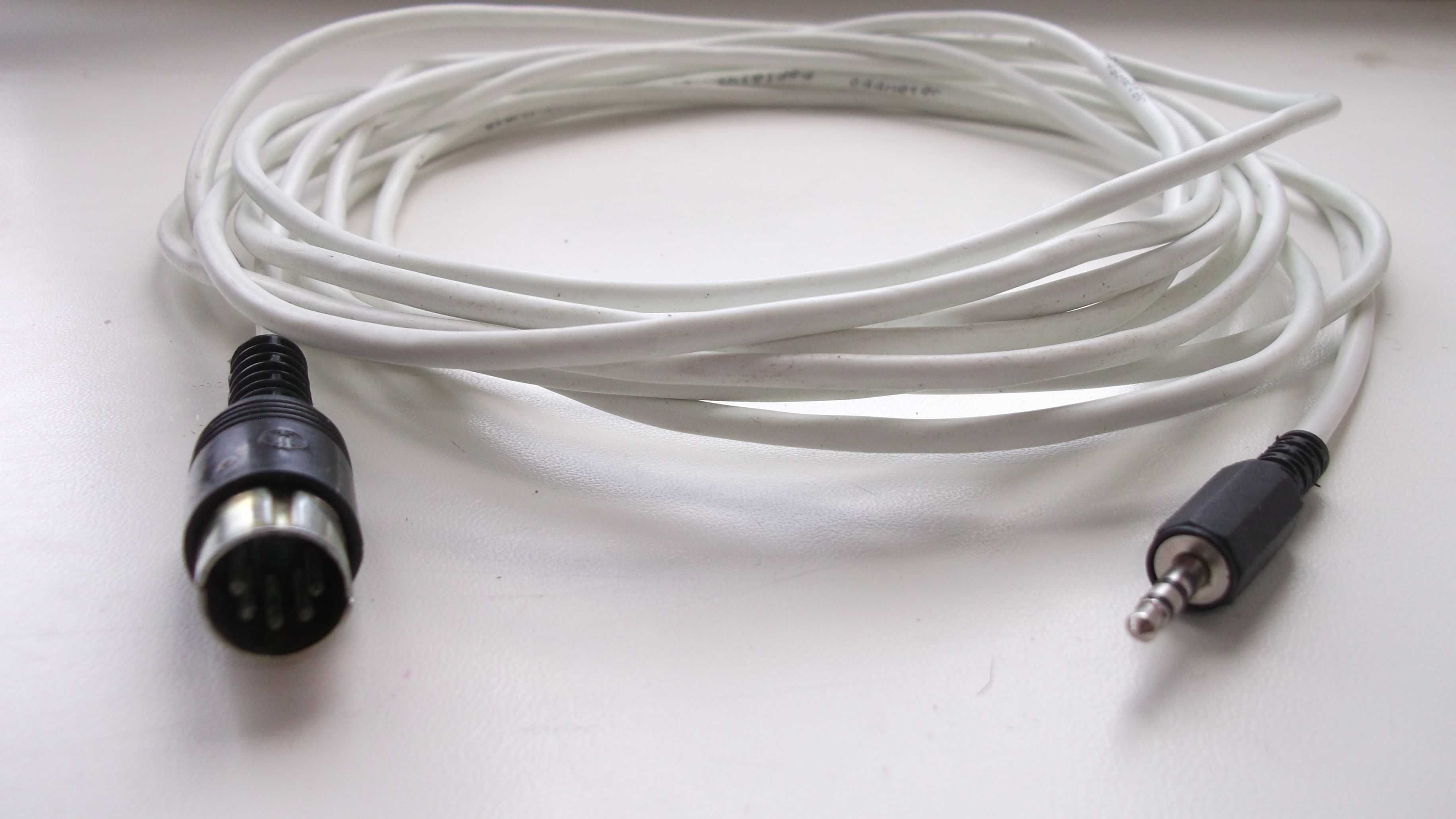 Аудио-кабель стерео 3.5 jack - DIN-5 разборной (4 метра)