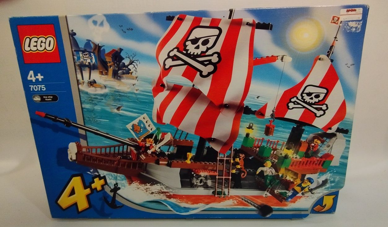 Lego Pirates 7075 Statek piracki  unikat  100 % kompletny