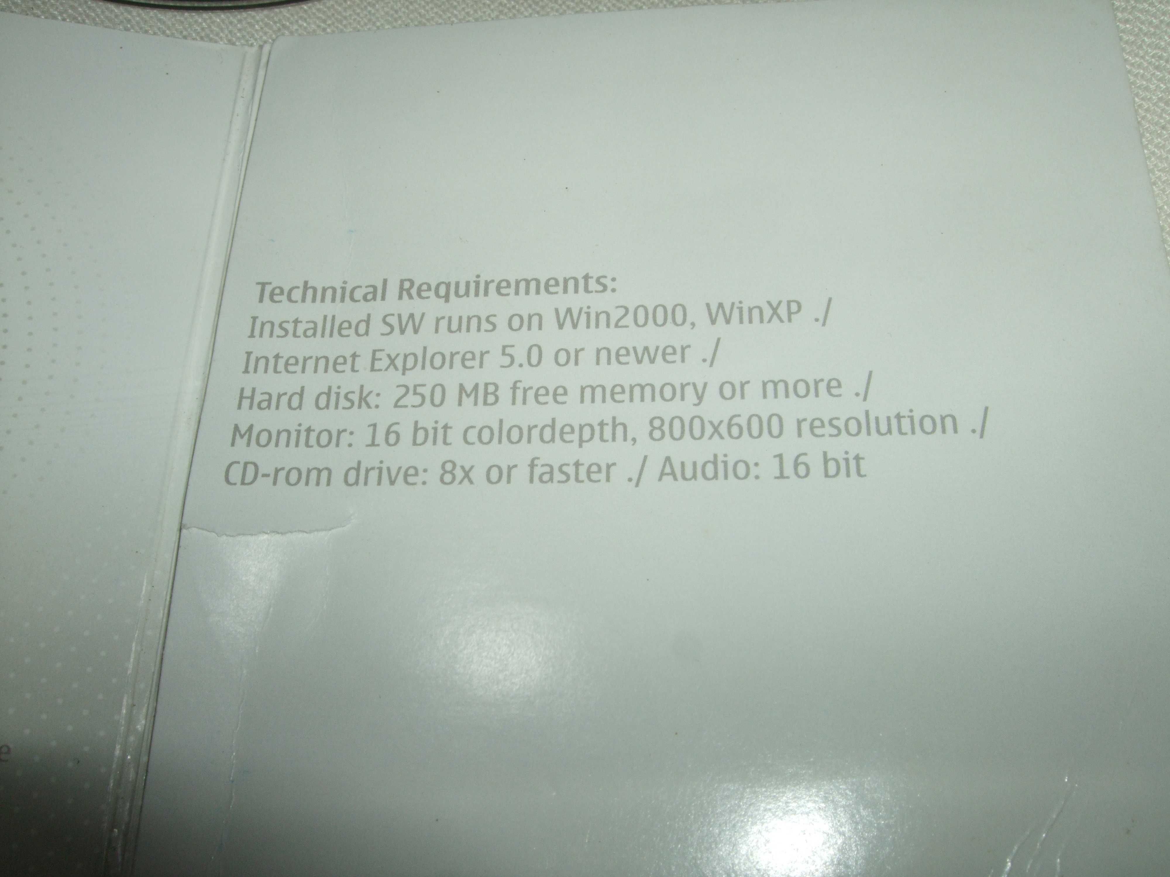 Продам диск CD Nokia 6230