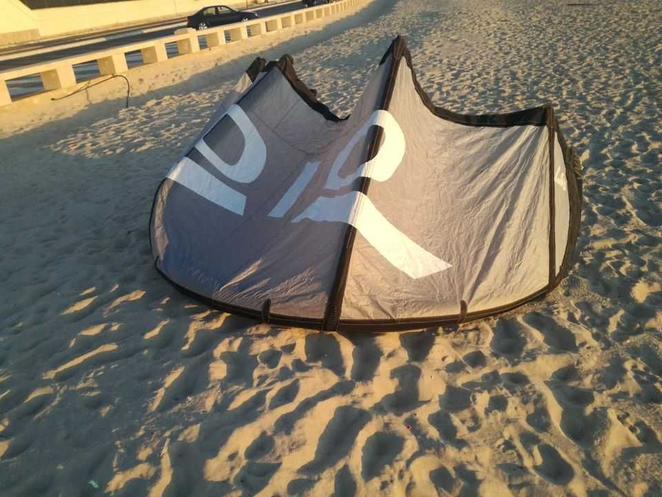 kitesurf vário material prancha arnes barra e kites