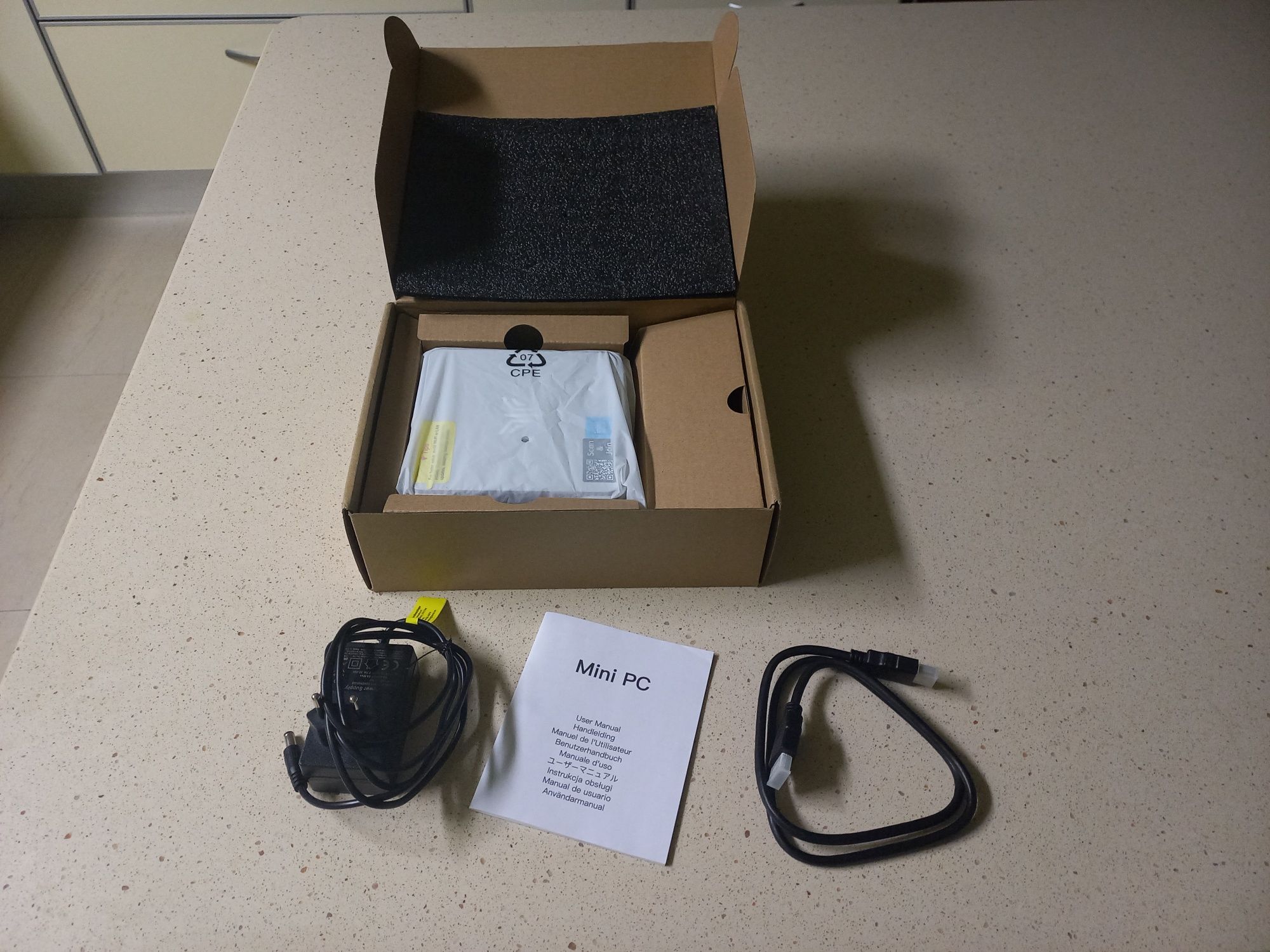 Mini PC NiPoGi GK3PLUS - Como Novo | Rep. de Fábrica | Caixa Completa