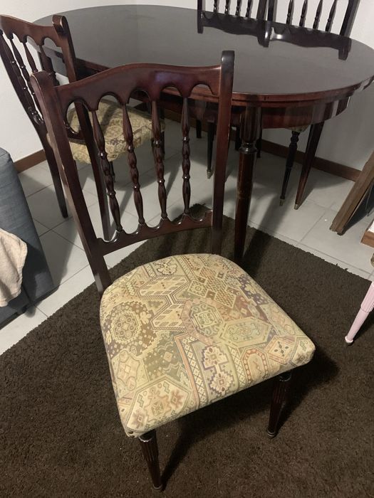 Mesa jantar extensivel 4 a 8 lugares