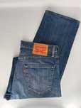 Levi's 751 W33 L32 męskie jeansy niebieskie 100% bawełna proste