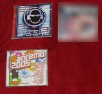 Zestaw 2 CD: Muzyka  Dance Charts 3, Sanremo 2005 włoskie