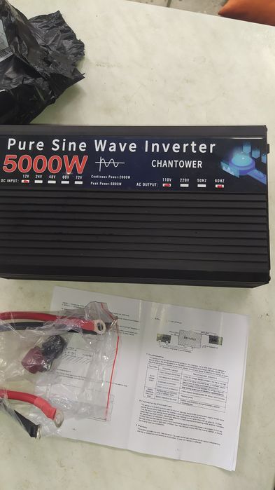 Инвертор с чистым синусом 12-110v