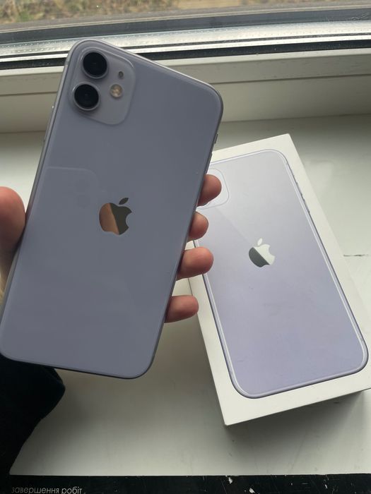 iPhone 11 purple 128 gb в ідеальному стані