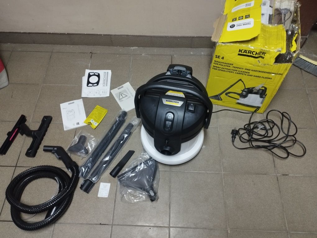 Odkurzacz Karcher SE 4001 SE 4 PLUS Użyty Raz