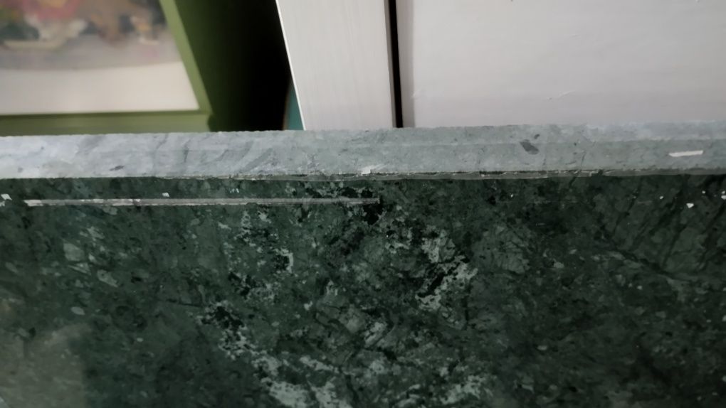 Peça de mármore verde Guatemala