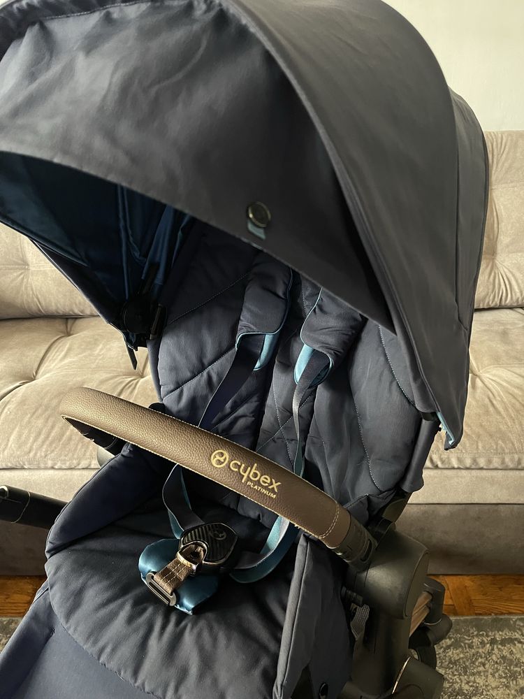 Cybex priam 2в1 rose gold