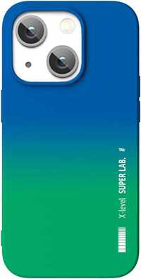 Etui iPhone 14 6,1" niebiesko-zielone Nowe