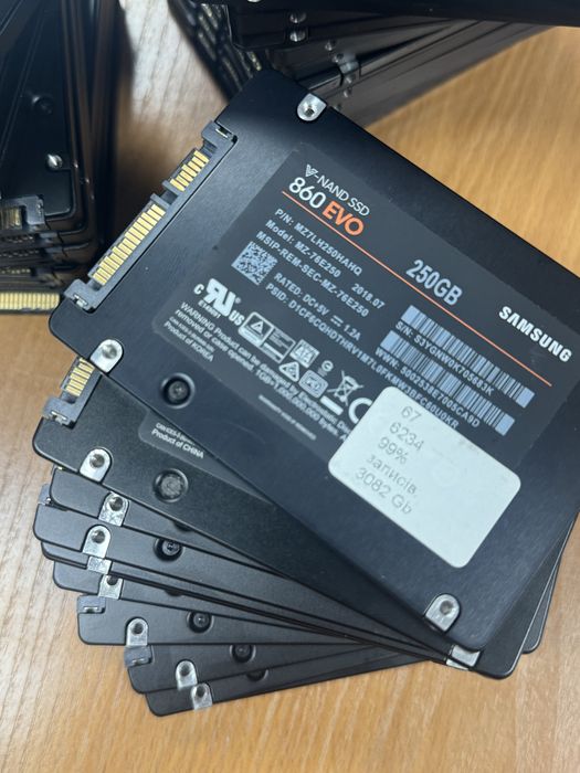 SSD 2.5 SATA Samsung EVO 850; 860  -  250 Gb
