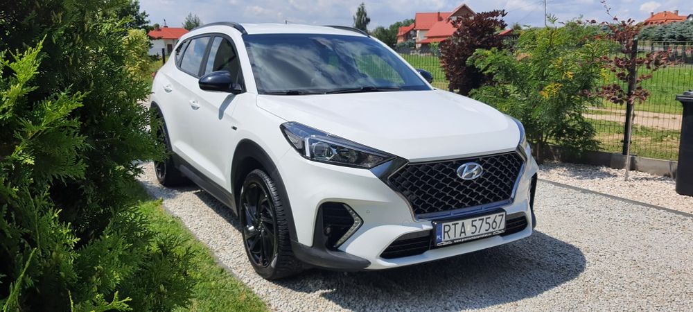 HYUNDAI TUCSON N-LINE 1.6 CRDI 136 km 2020 rok Bezwypadkowy Polecam