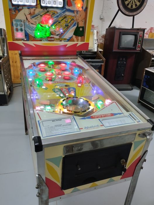 Máquina flipper electromecânica