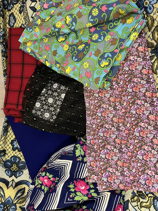 Ткани СССР разный метраж