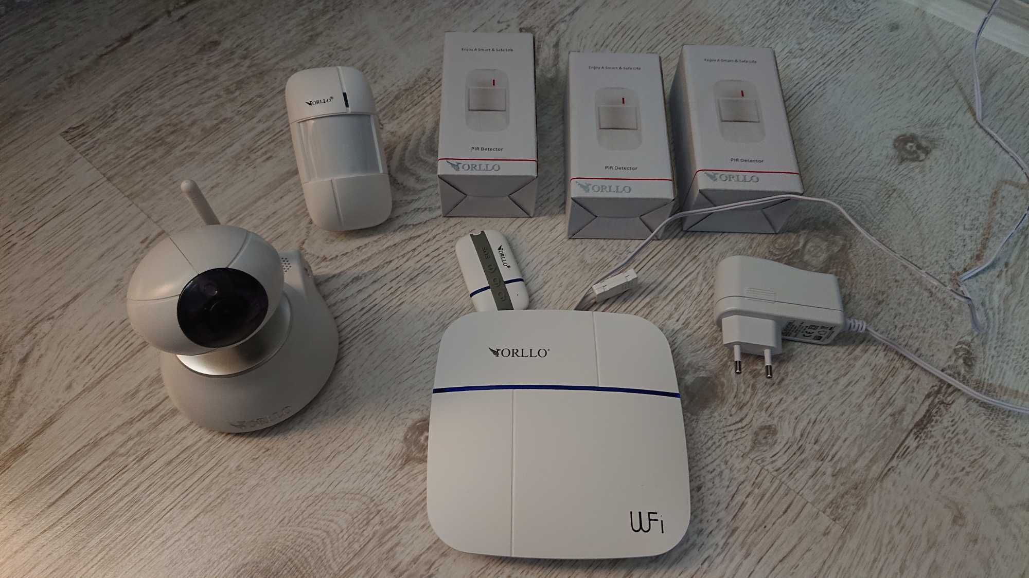 alarm bezprzewodowy WIFI system MEGA pakiet /zestaw czyt. opis!!!
