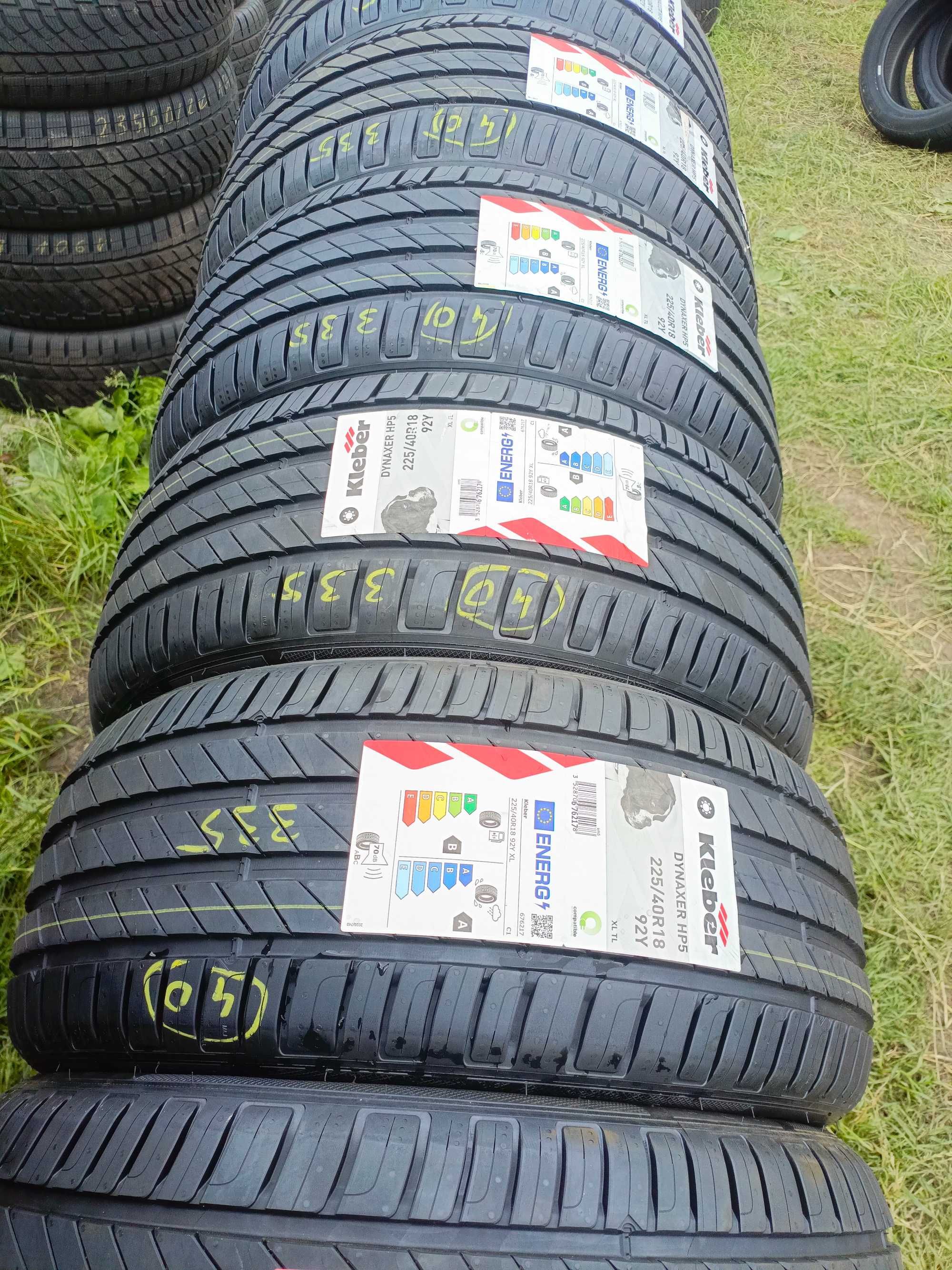 Nowe opony letnie 225/40/18 KLEBER 2024/25r