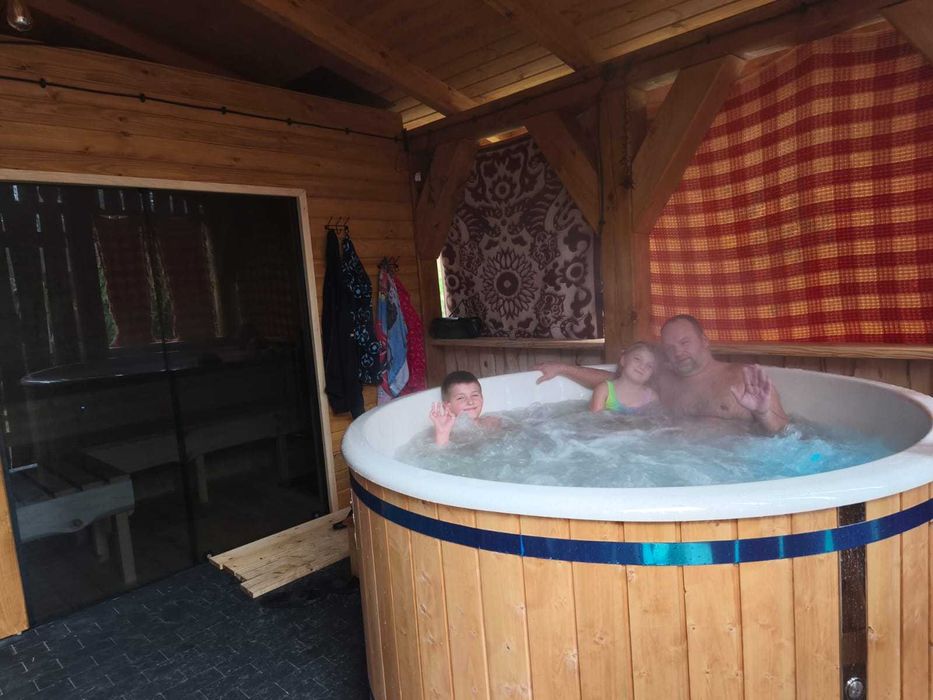 Klimatyczny domek na Roztoczu, Balia/Jacuzzi, Roztocze