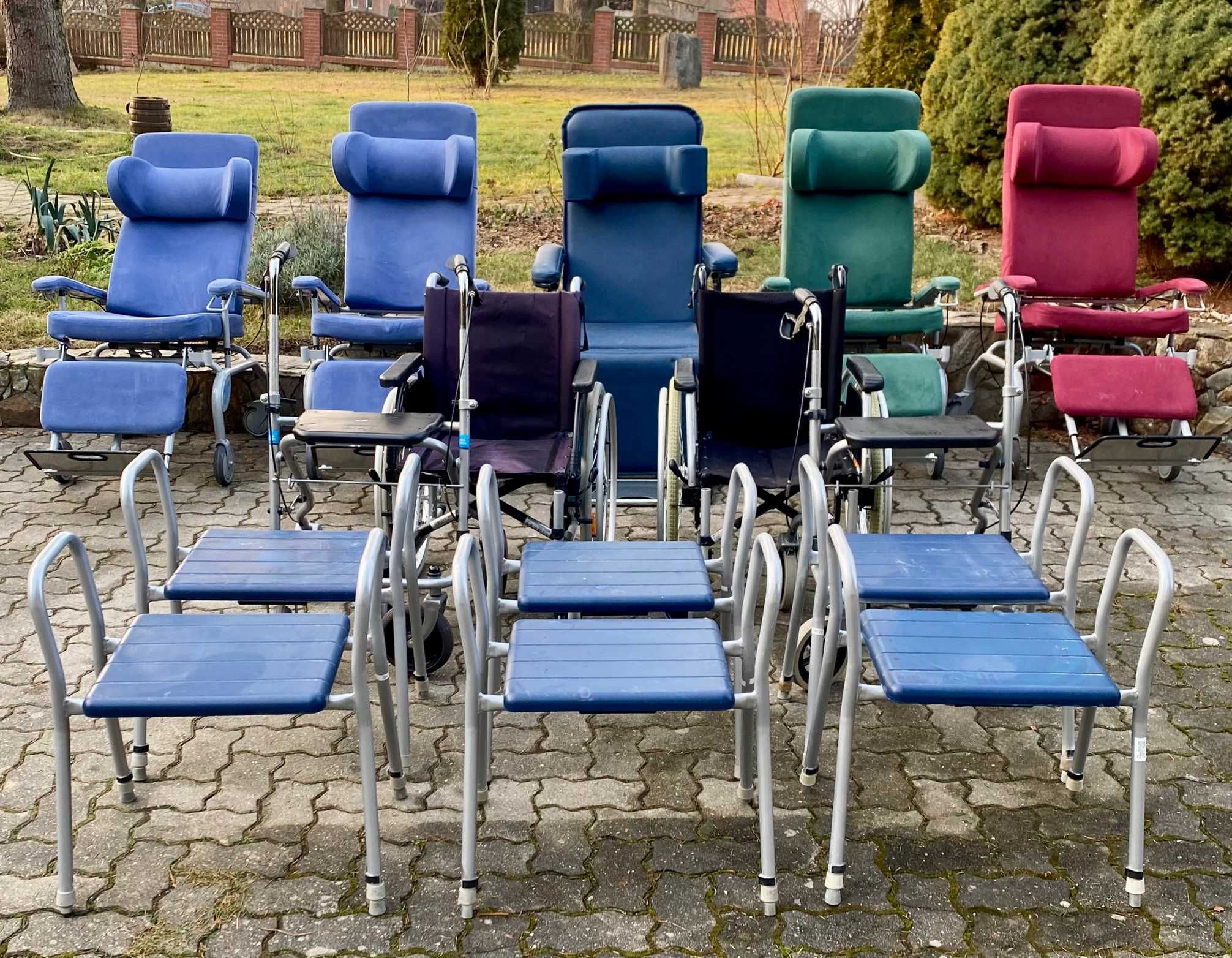 KRAKÓW WYPOSAŻENIE DPS / DOMU OPIEKI Geriatryczne Fotele Wózki Łóżka