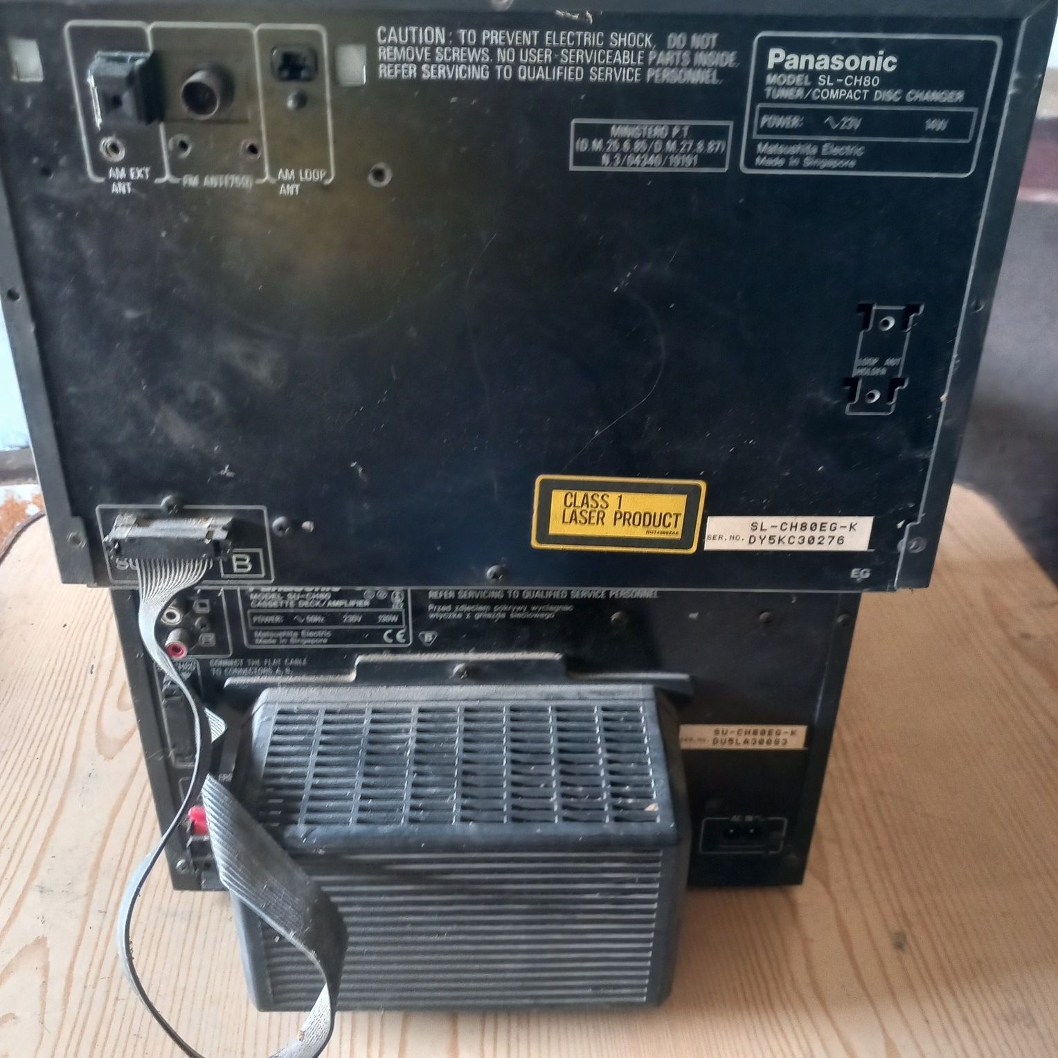 Stara wieża panasonic sl-ch80 su-ch80