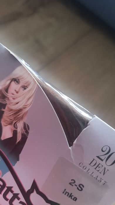 Brązowe rajstopy Gatta Laura Inka 2 S 20 DEN