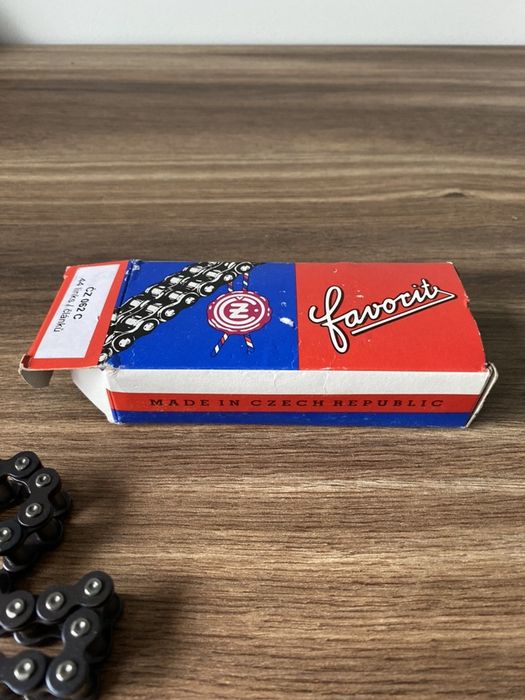 NOWY CZESKI łańcuch sprzęgła FAVORIT JAWA 50 jawka OGAR 200 romet