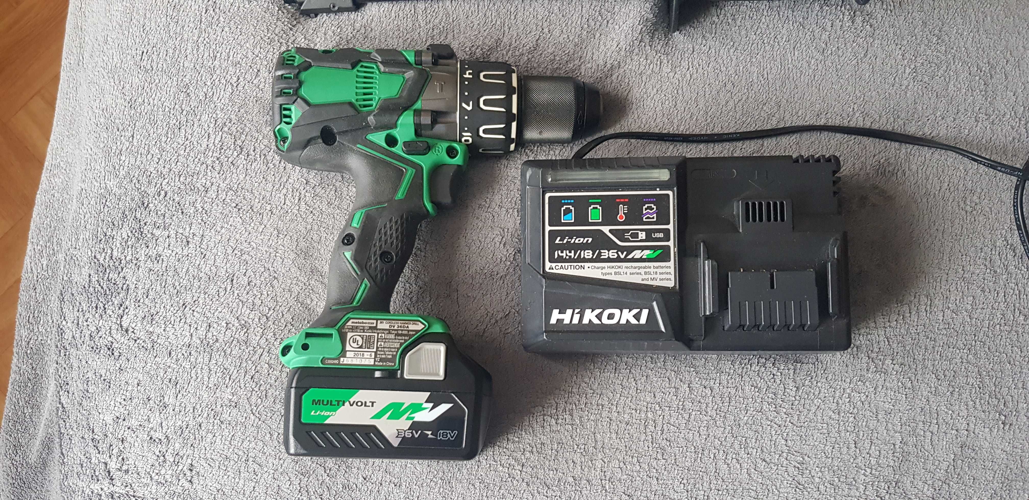 Wkretarka METABO HPT/hitachi Power Tools/ HIKOKI DV36DA UDAROWA 138Nm