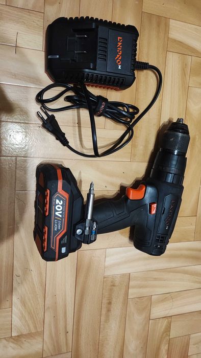 Акумуляторний ударний шуруповерт Dnipro-M CD-200TH+акумулятор+зарядка