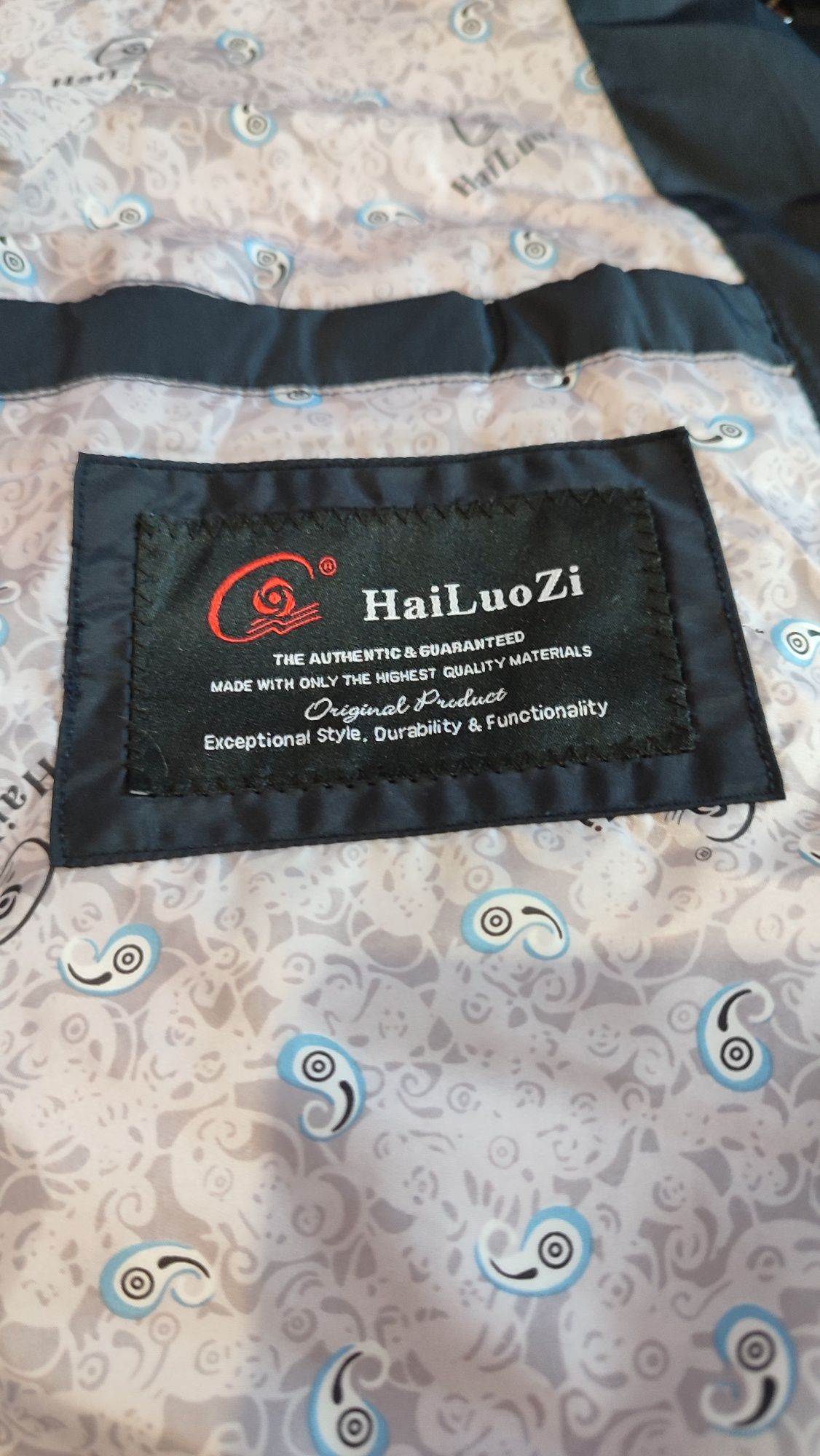Куртка жіноча HaiLuoZi темно-синя, XXL/50
