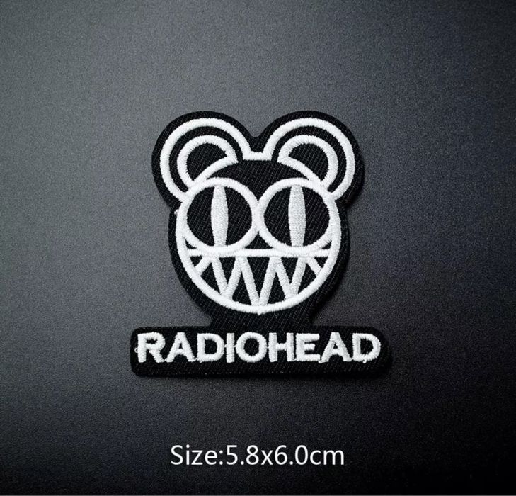 Emblema / remendo bordado RADIOHEAD Novo