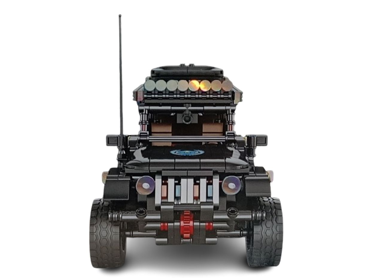 Klocki Elefun Special Unit Car - Jednostka SWAT
