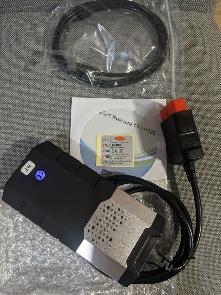 OBD2 cканер мультимарочний Delphi/AutoCom DS150E V3.0 BT 2021.11