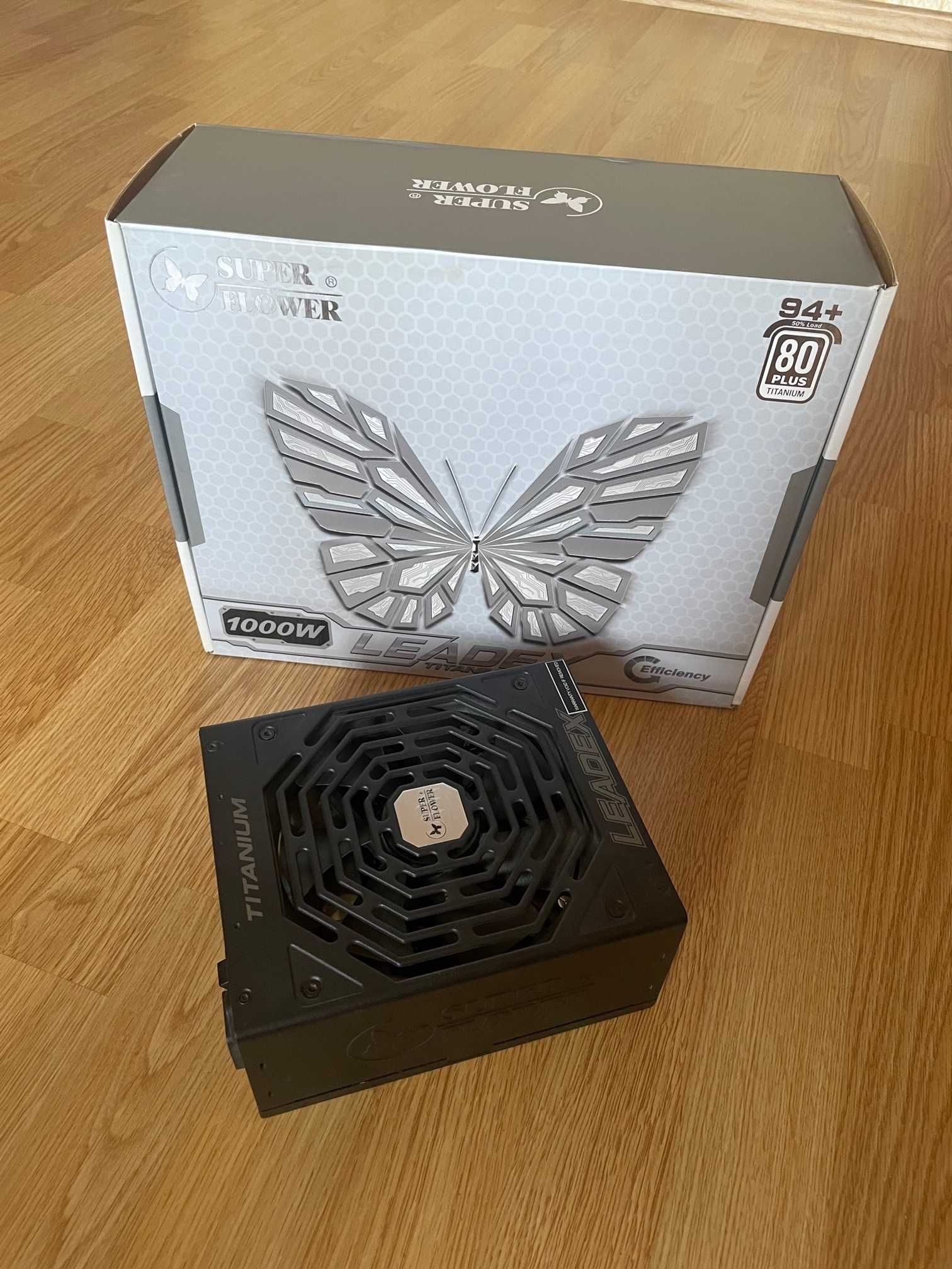 Блок питания Super Flower Leadex Titanium 1000 Black (SF-1000F14HT)