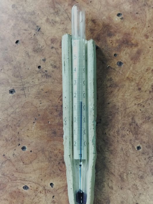 Zabytkowy termometr PRL