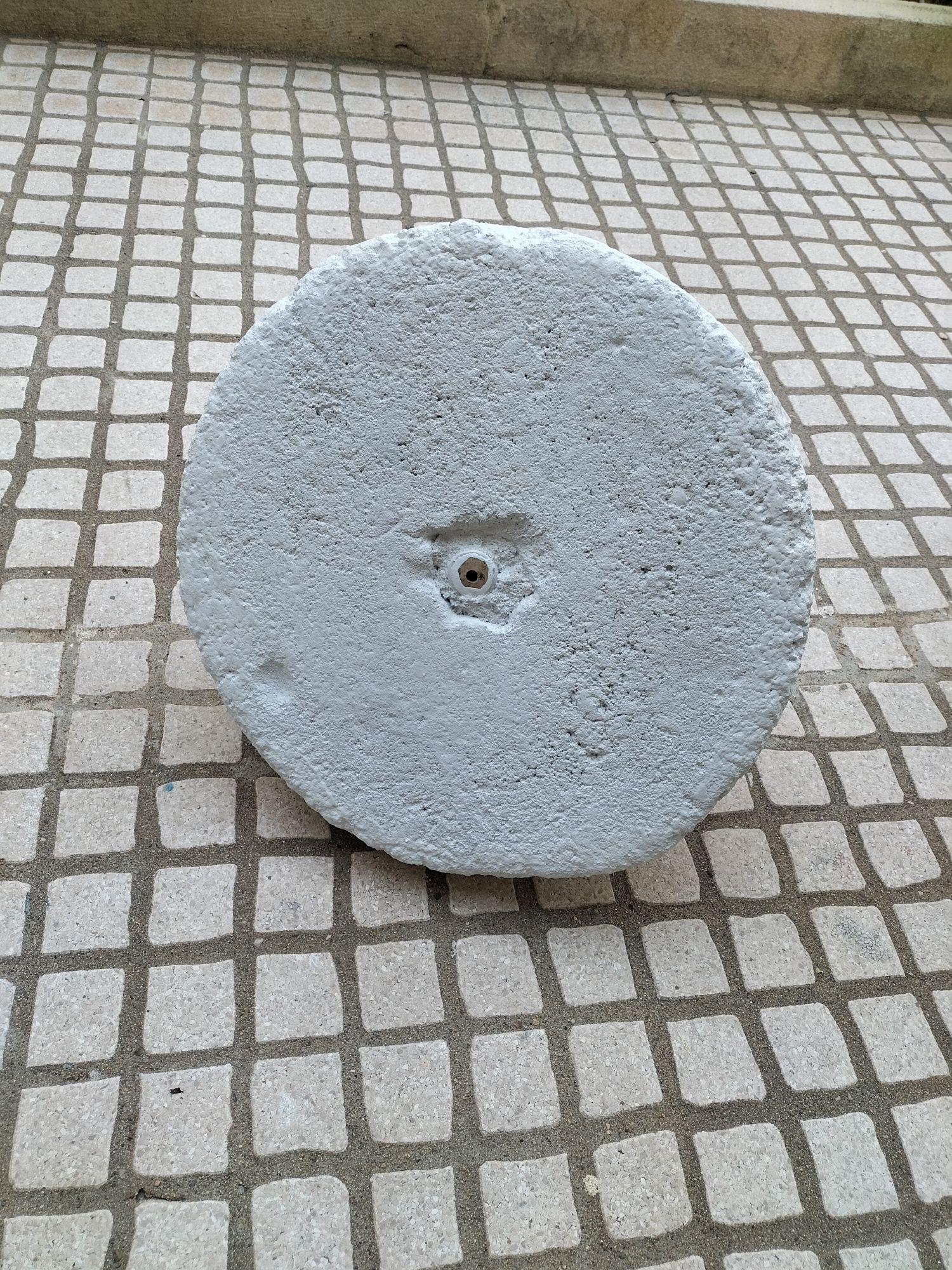 Base de cimento  pesada