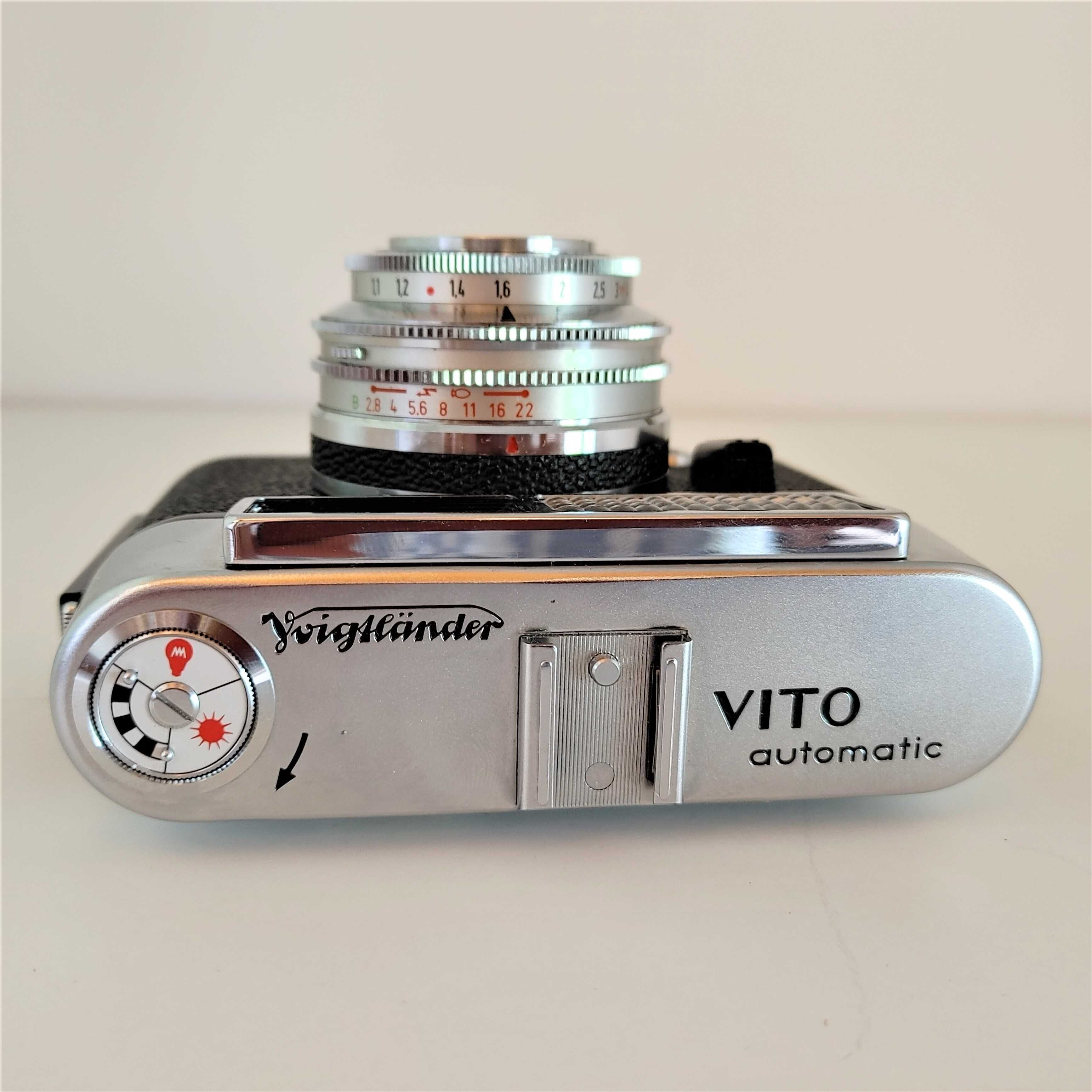 Fotograficzny Aparat z lat 60 tych  Voigtlander VITO Automatic 1