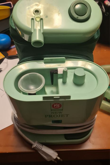 Nebulizador Terapia de Aerossóis PIC New Project com Acessórios